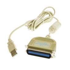 USB Parallel Printer Converter, Cable 2 Meter