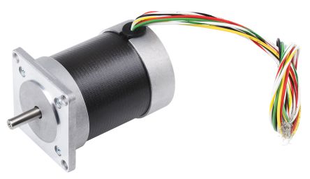 Stepper Motor Hybrid RS PRO, Step Size 1.8°, Holding Torque 0.88Nm, Voltage Rating 5.4 V dc, Current 1.4 A, 8 Wires, RS England