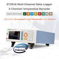 Multi-Channel Temperature Data Logger ET3916, Desktop 8 Channels