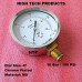 Pressure Gauge 10 Bar / 145 PSI, Chrome Body Dial Size 4 Inch, Reliable Quality In Stock