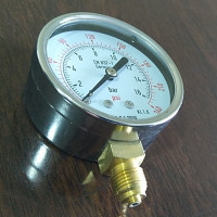 Pressure Gauge 10 Bar / 145 PSI, Chrome Body Dial Size 2.5 Inch, Reliable Quality In Stock