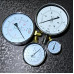 Pressure Gauge 16 Bar / 240 PSI, Chrome Body Dial Size 2.5 Inch, Reliable Quality In Stock